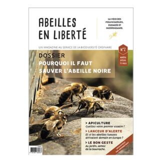 Abeilles en liberté n° 2 abeille noire