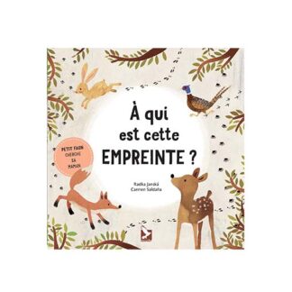 À qui est cette empreinte ?, livre enfant, 2 ans